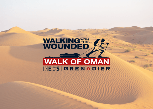 GTC Supports Walking With The Wounded’s “Grenadier Walk Of Oman” 