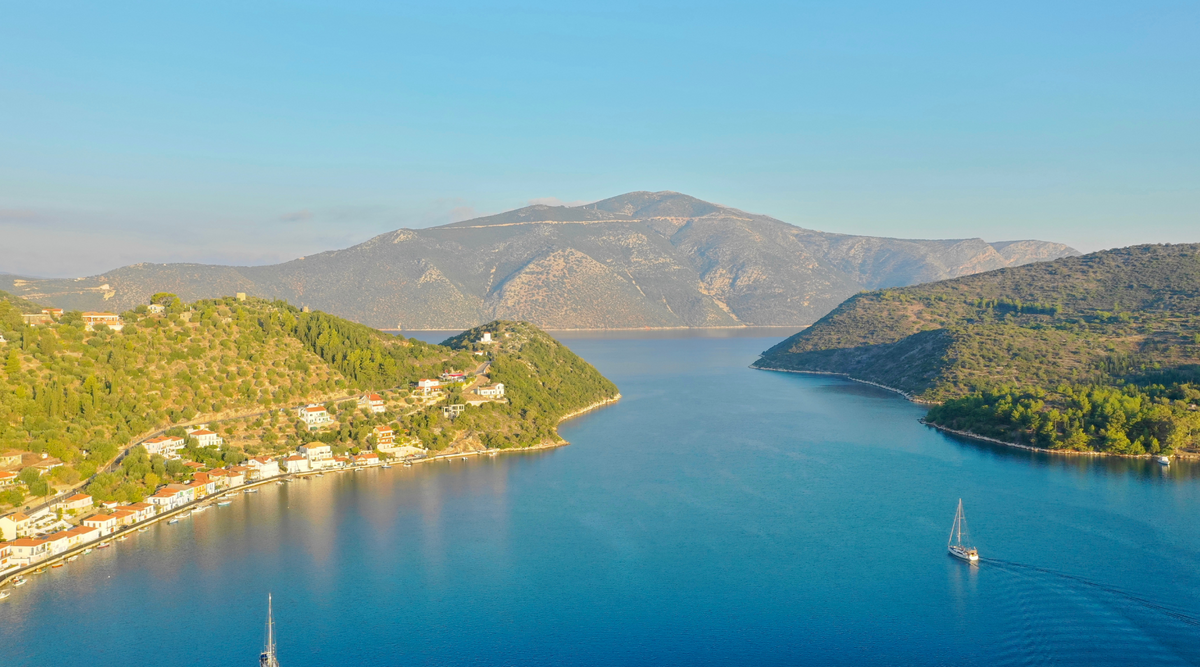 Tracking A 20 Hour Non-Stop Swim Around the Greek Island of Ithaca