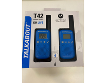 Load image into Gallery viewer, Motorola Talkabout T42 Walkie Talkie Twin Pack