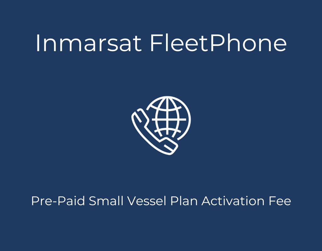 Inmarsat FleetPhone Pre-Paid Small Vessel Plan - Activation Fee