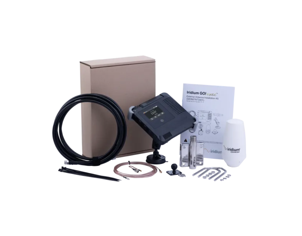 Iridium GO! exec® Fixed Antenna Bundle - GTC