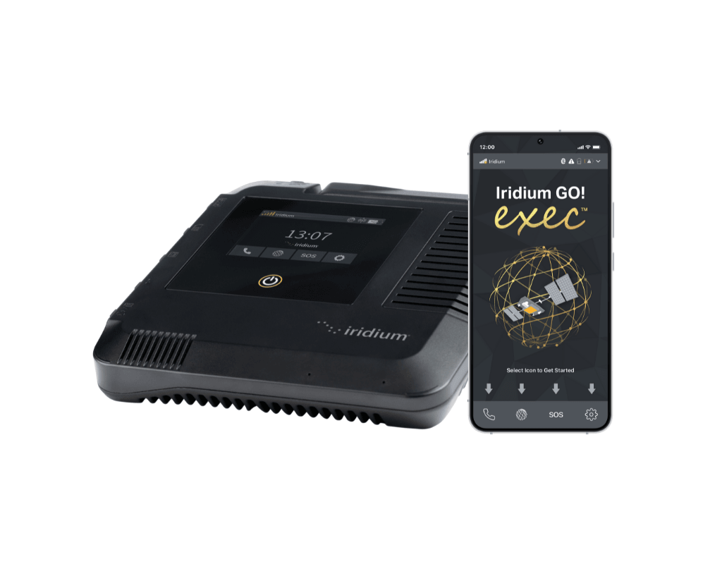 Iridium GO!® exec WiFi Hotspot Rental - GTC
