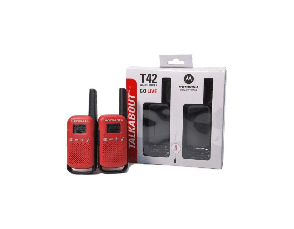 Motorola T42 - Red (Twin Pack) - GTC