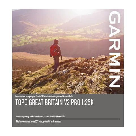 Garmin TOPO Great Britain v2 PRO 1-25k