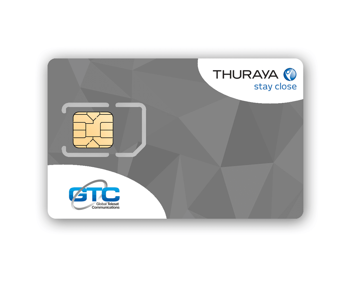 Thuraya Prepaid Backup SIM Card