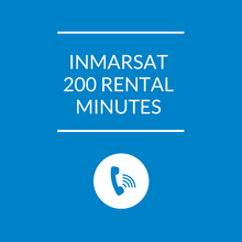 Load image into Gallery viewer, Inmarsat 200 Rental Minutes
